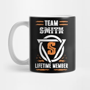 Team Smith Lifetime Member Gift T-shirt Surname Last Name Mug